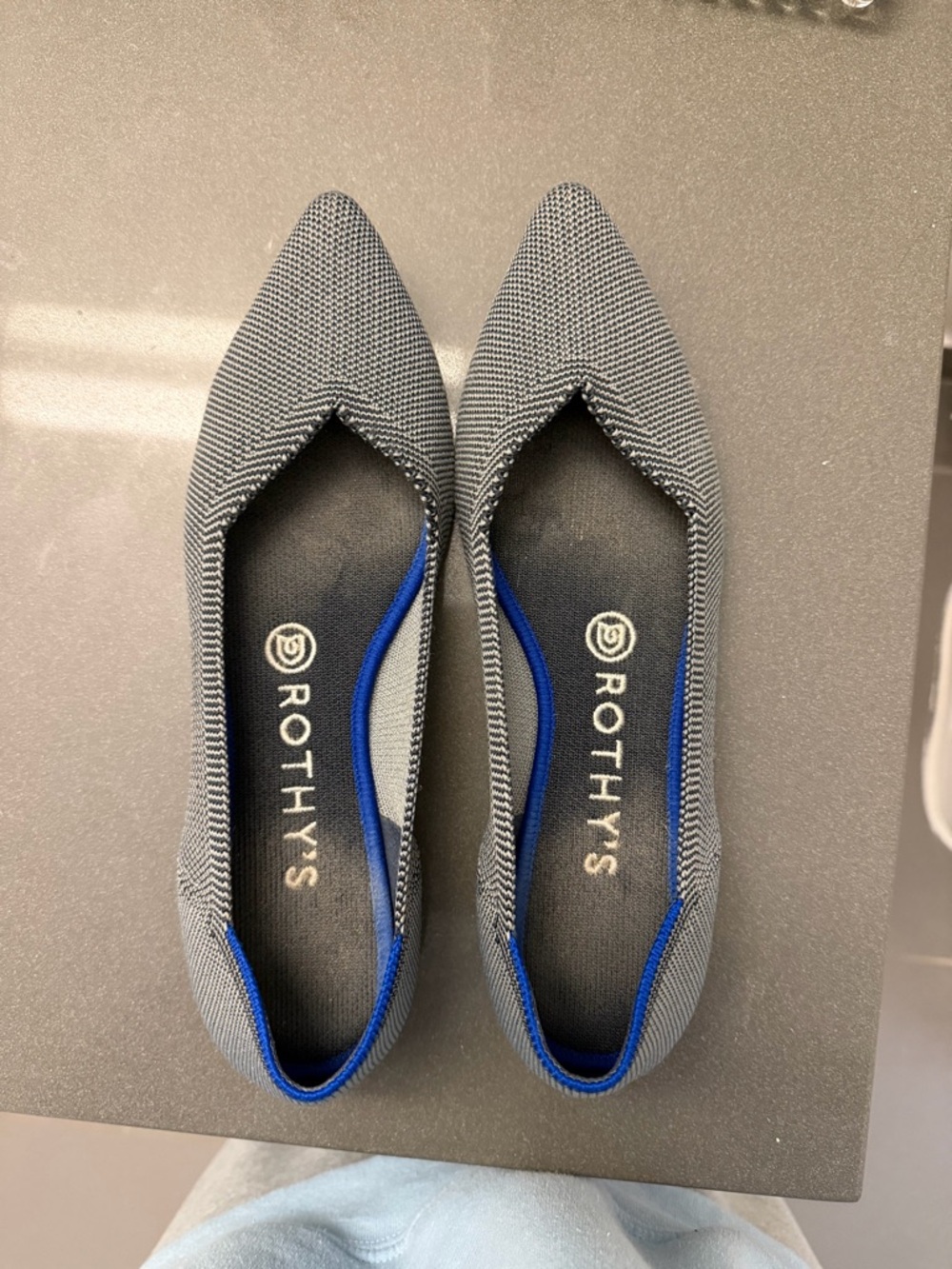 Pointed toe Rothy’s 7.5